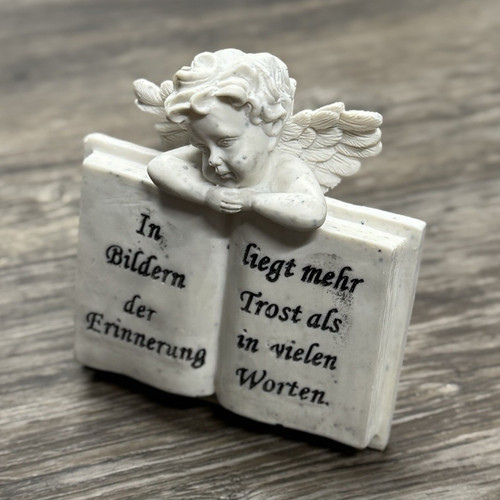 Engel dekofigur weiß mit - engel,