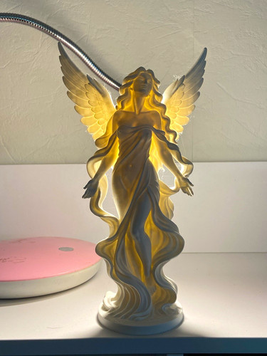 Weiße engel figur - weiße, engel-figur