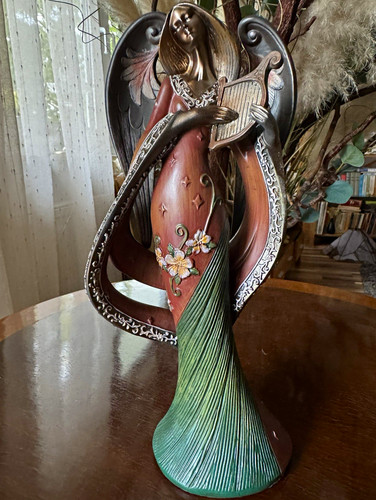 Deko engel figur mit flügeln - figur,