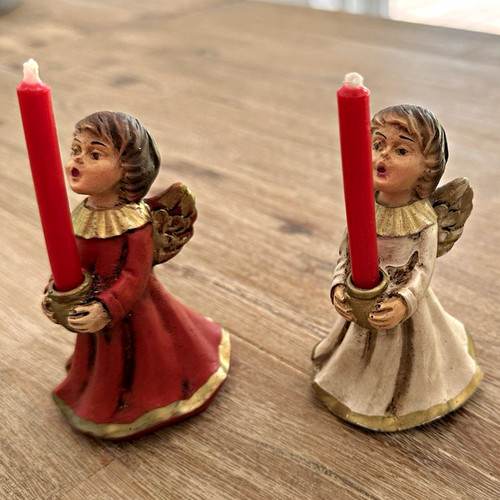 Engel kerzenhalter figuren - kerzenhalter,