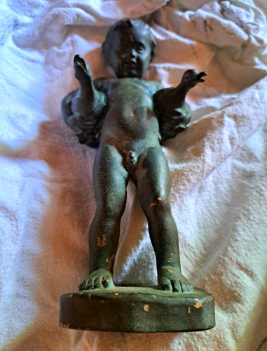 Engel figur putto skulptur auf - figur/putto,