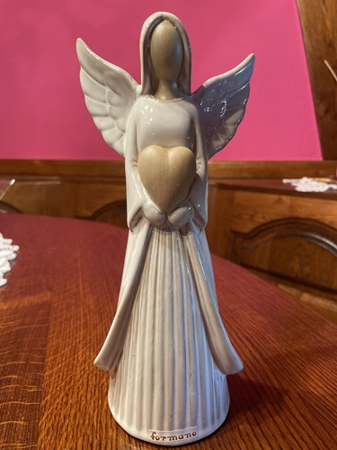 Engel figur mit herz 25 - figur, cm