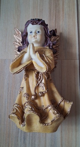 Goldener stehender engel - goldener,,
