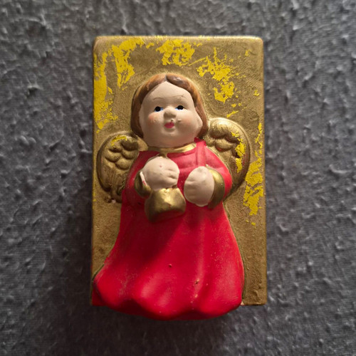 Teelichthalter mit engelfigur - mit,