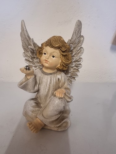 Sitzende engel dekofigur - sitzende,