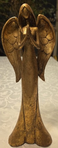 Goldener deko engel - goldener, hoch