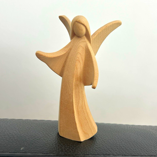 Holzengel figur natur - figur,