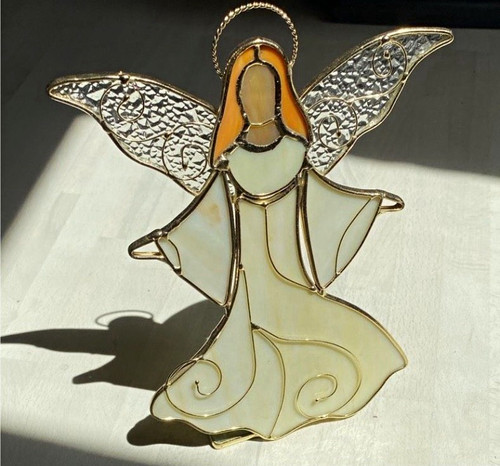 Engel aus glas tiffany - tiffany,