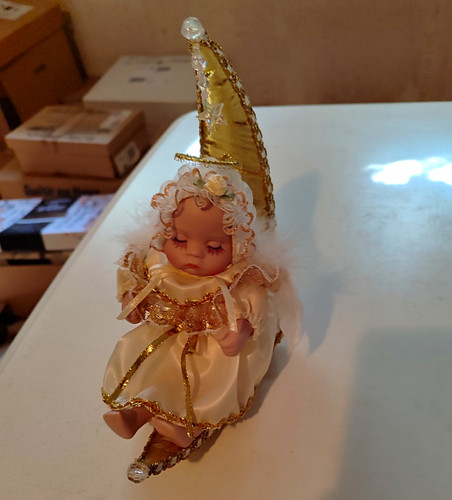 Sitzende engel deko figur - sitzende,