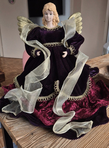 Engel dekofigur stoff - engel,