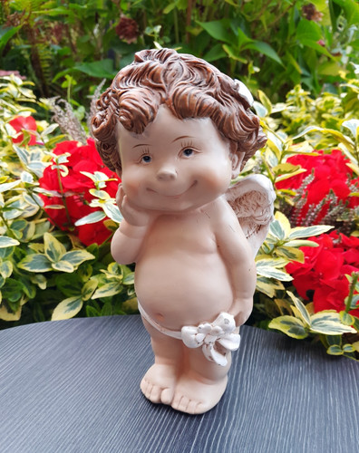 20cm 5cm nachdenklicher - h.20cm,b.8,5cm,