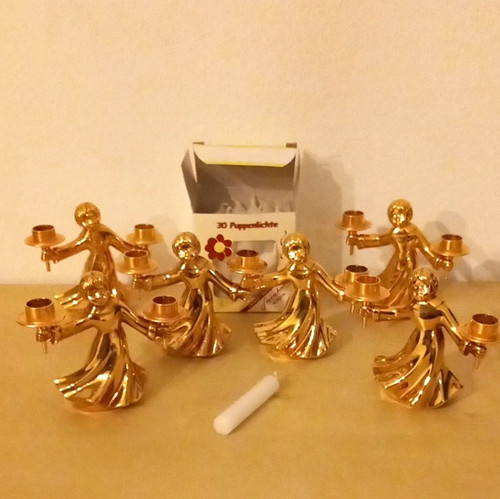 Bmf engel kerzenhalter 6er - kerzenhalter, 6er-set
